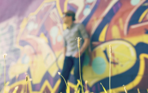 Guy on wall